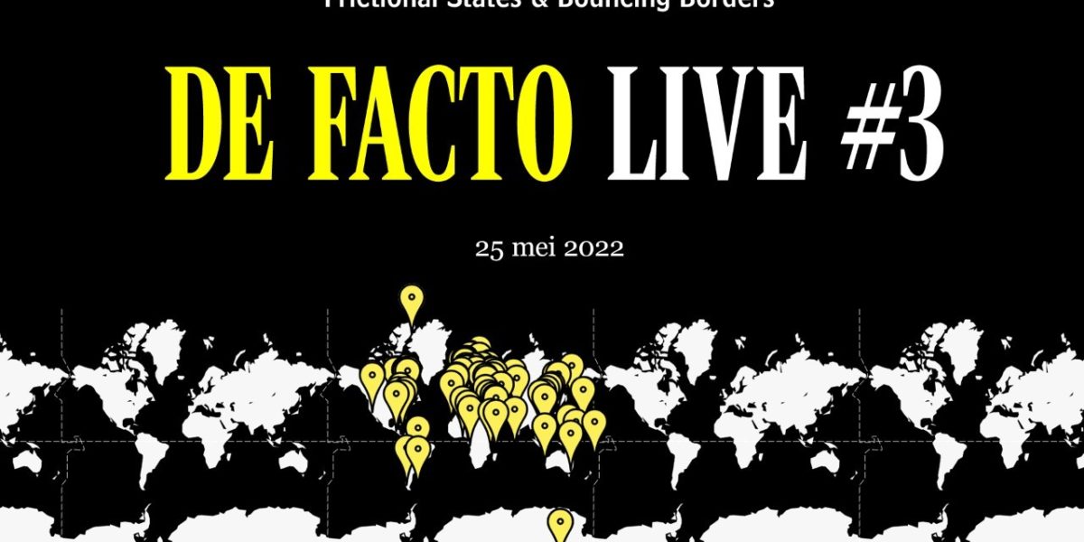 De Facto Live | Frictional States & Bouncing Borders