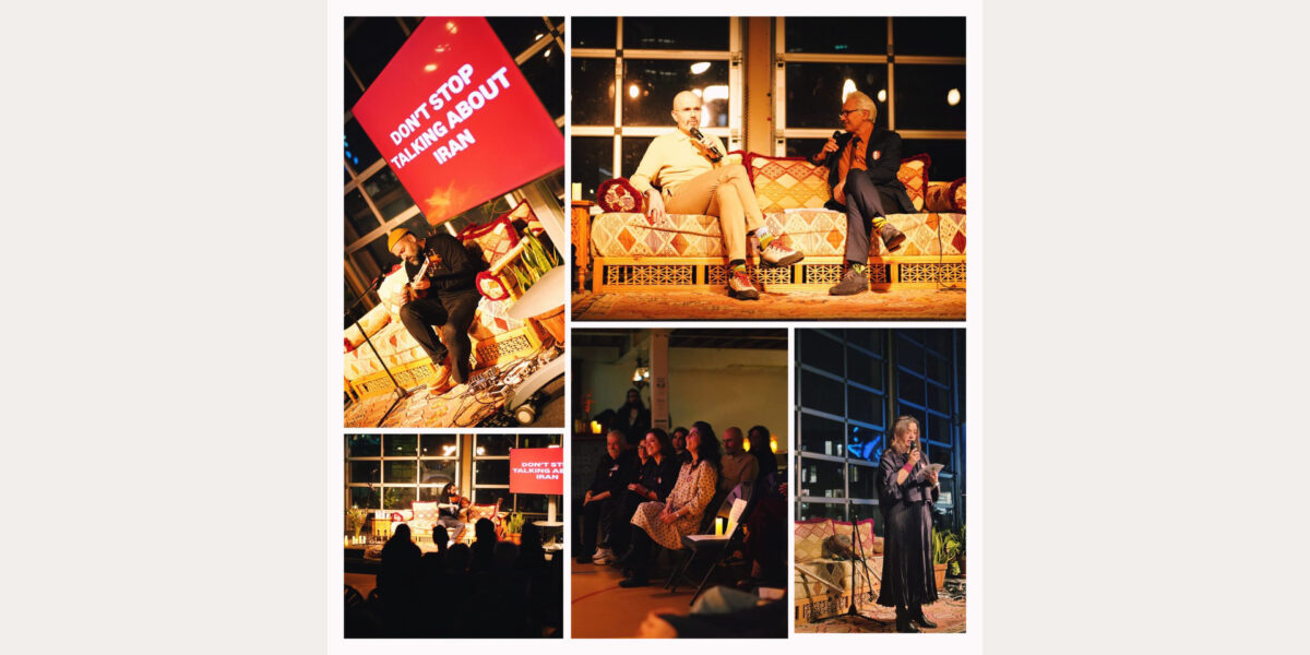 Don’t Stop Talking About Iran