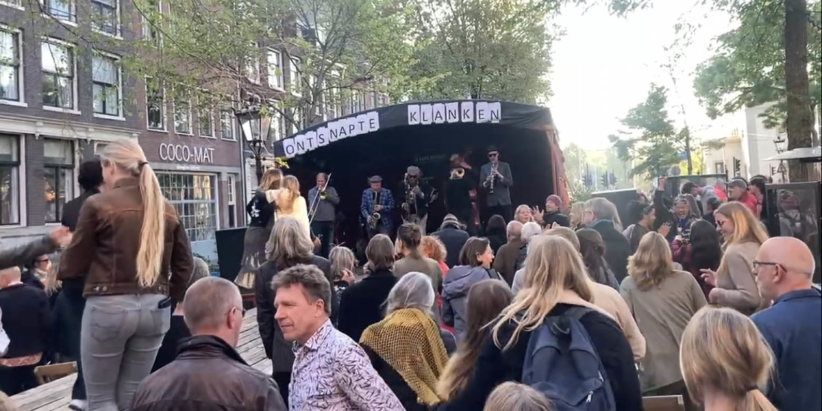 VRIJHEIDSFESTIVAL | ONTSNAPTE KLANKEN | 5 MEI 2023 | vanaf 1400 uur op het Haarlemmerplein