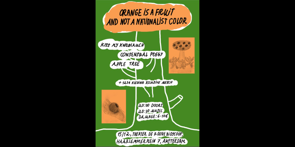 ORANGE IS A FRUIT NOT A NATIONALIST COLOR